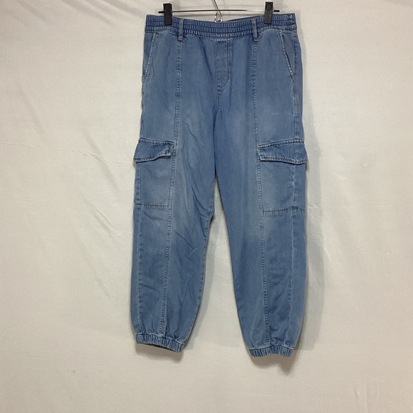 Sanctuary Denim - Sanctuary large Blue Cargo Jogger Jean Pants